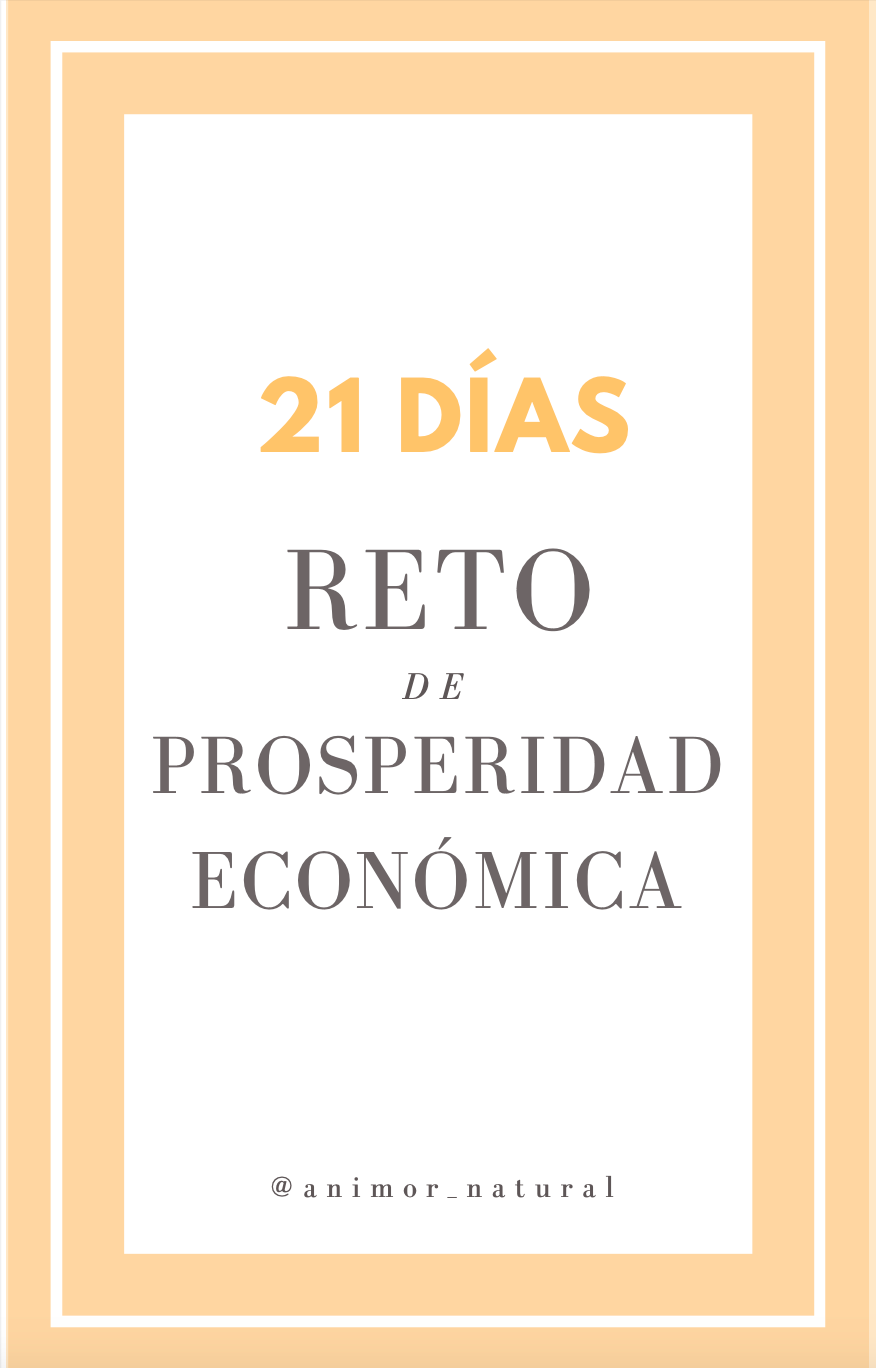 21 días de Reto de Prosperidad económica