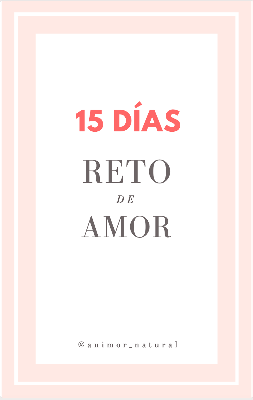15 días de Reto de Amor