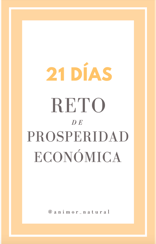 21 días de Reto de Prosperidad económica