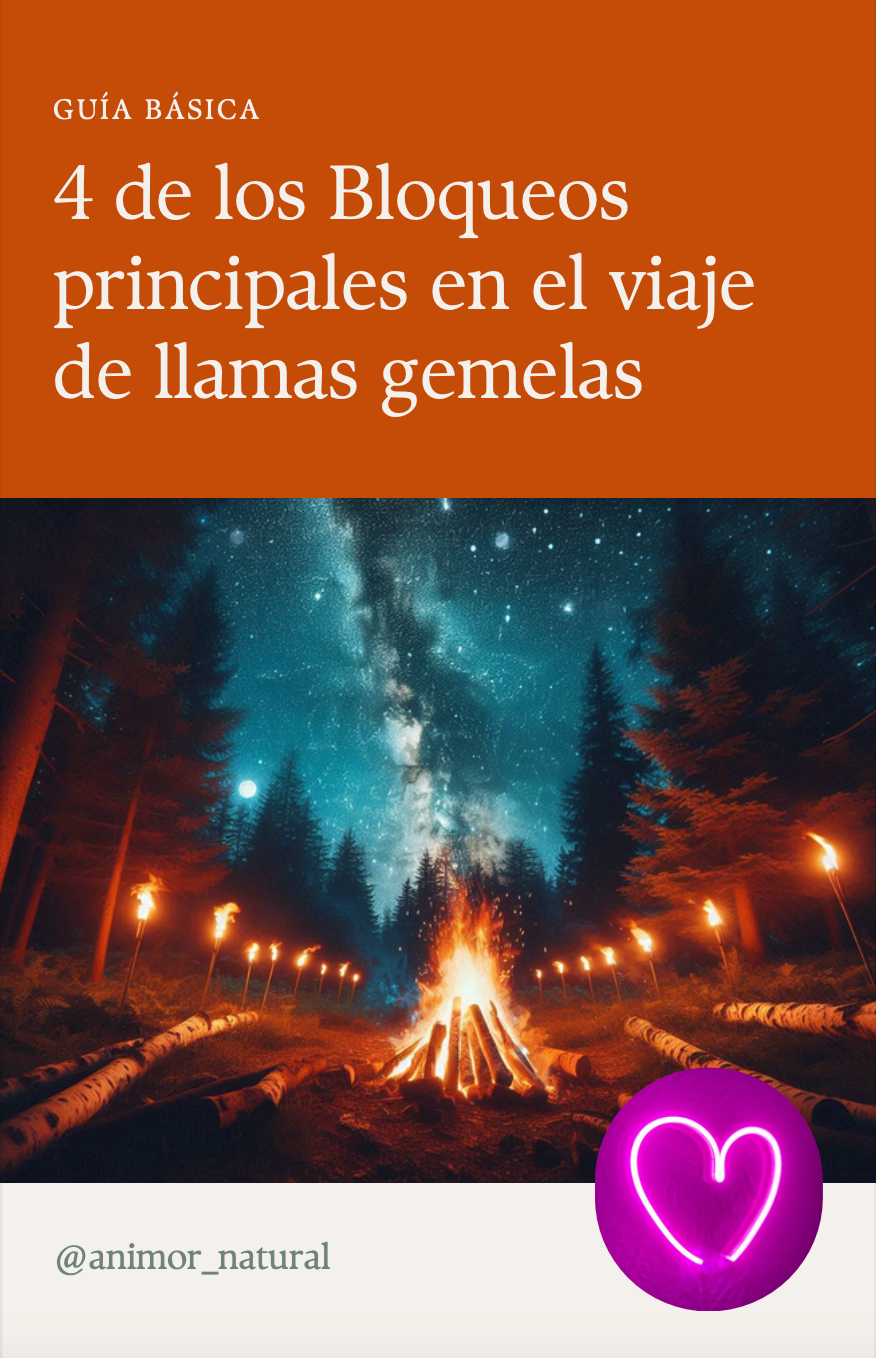 ✨ 4 de los Bloqueos principales en el viaje de llamas gemelas