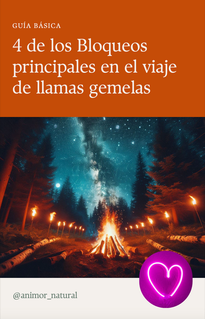✨ 4 de los Bloqueos principales en el viaje de llamas gemelas